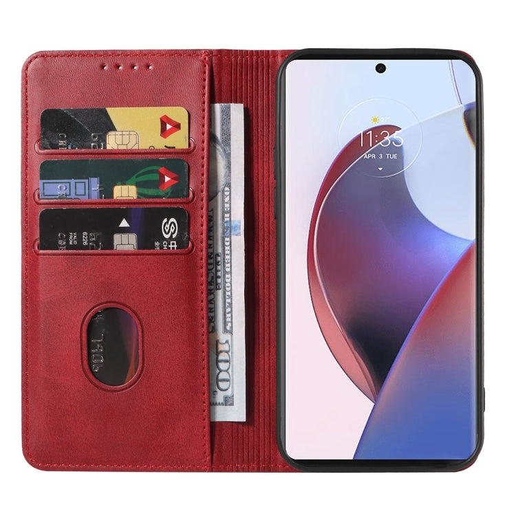 For Motorola Edge 30 Ultra Magnetic Closure Leather Phone Case