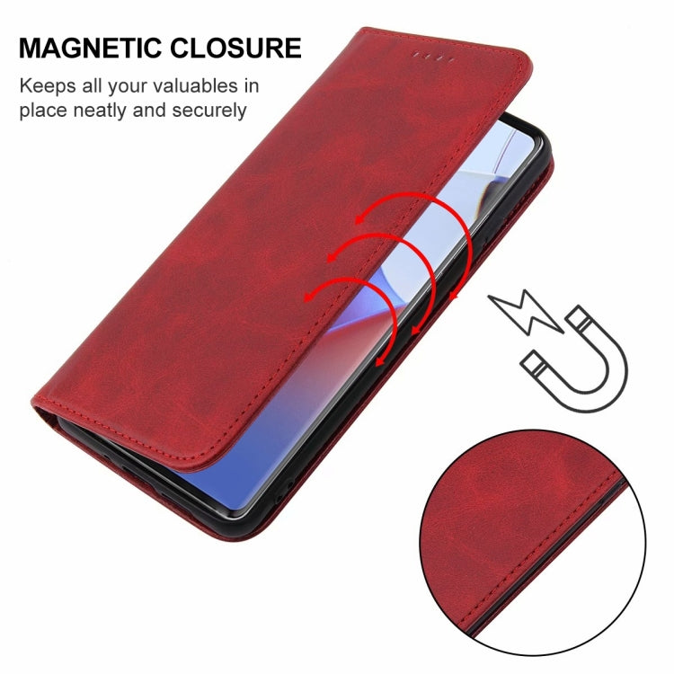For Motorola Edge 30 Ultra Magnetic Closure Leather Phone Case