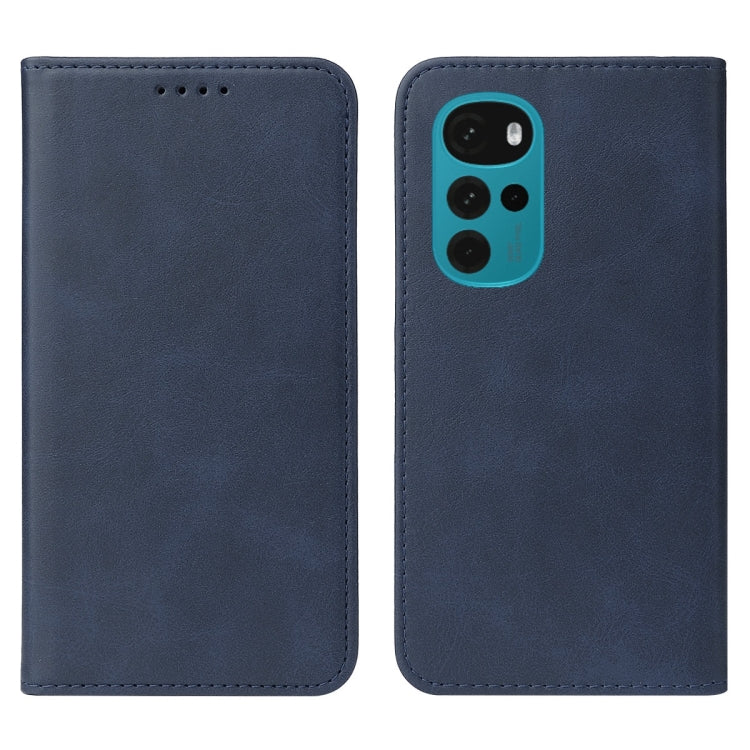 For Motorola Moto G22 Magnetic Closure Leather Phone Case