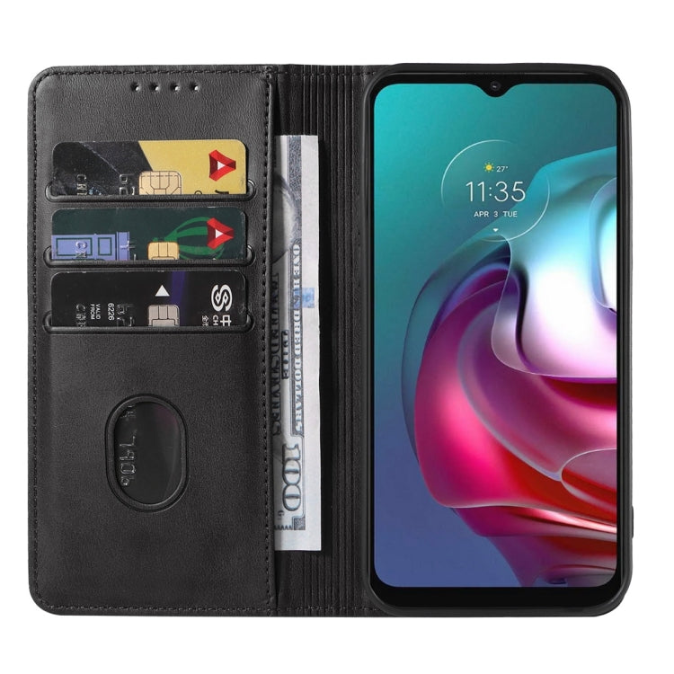 For Motorola Moto G30/G20/G10 4G Magnetic Closure Leather Phone Case