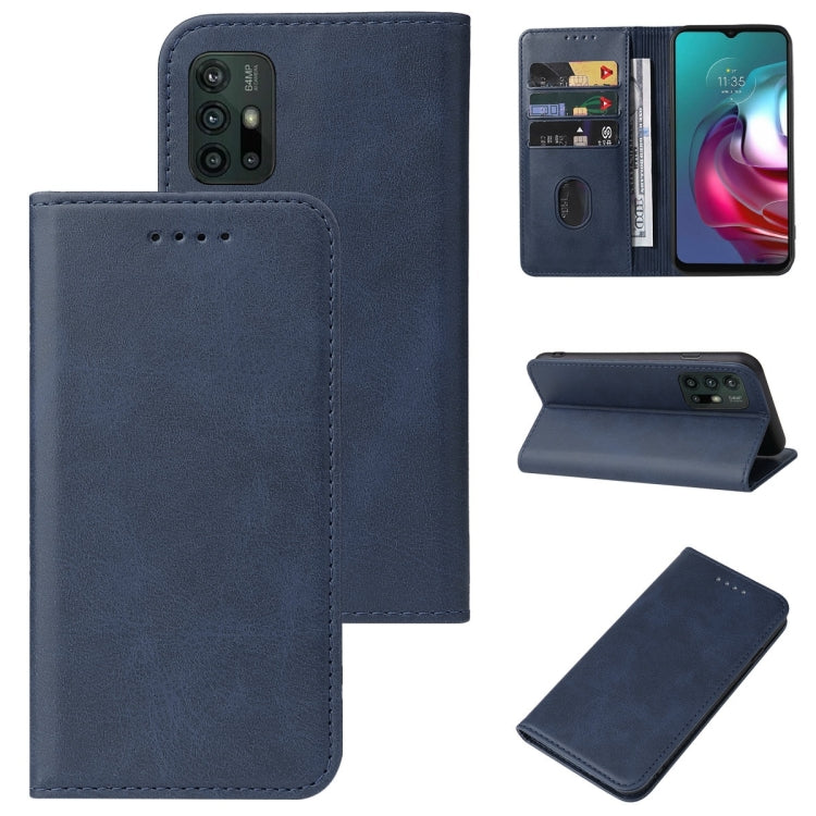 For Motorola Moto G30/G20/G10 4G Magnetic Closure Leather Phone Case