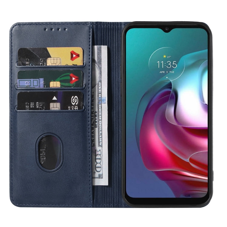 For Motorola Moto G30/G20/G10 4G Magnetic Closure Leather Phone Case