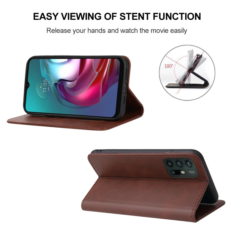 For Motorola Moto G30/G20/G10 4G Magnetic Closure Leather Phone Case