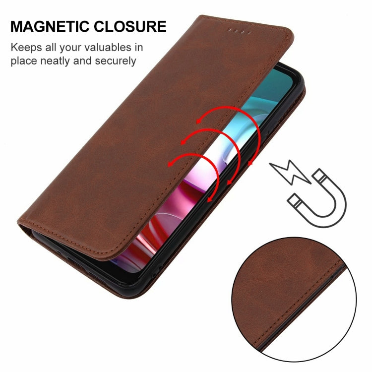 For Motorola Moto G30/G20/G10 4G Magnetic Closure Leather Phone Case