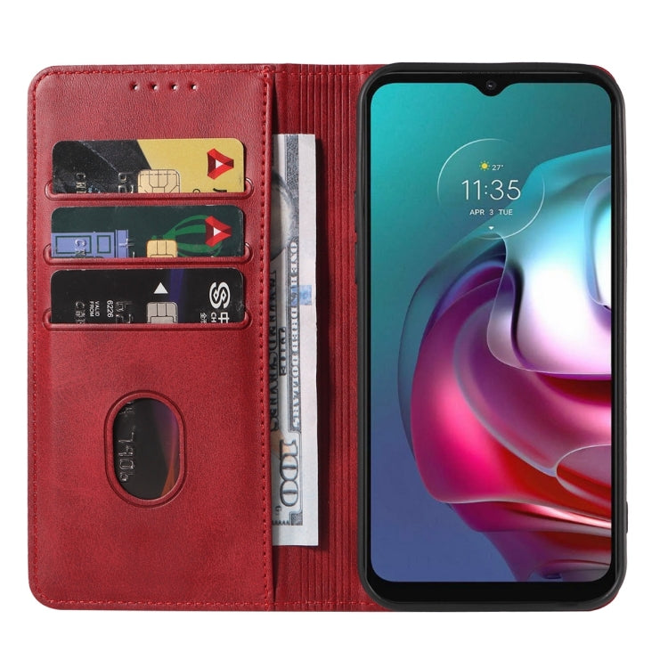For Motorola Moto G30/G20/G10 4G Magnetic Closure Leather Phone Case
