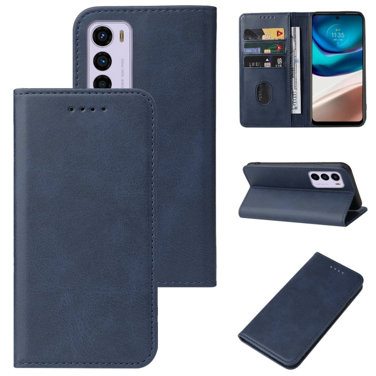For Motorola Moto G42 Magnetic Closure Leather Phone Case
