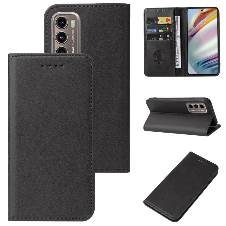 For Motorola Moto G60/G40 Fusion Magnetic Closure Leather Phone Case