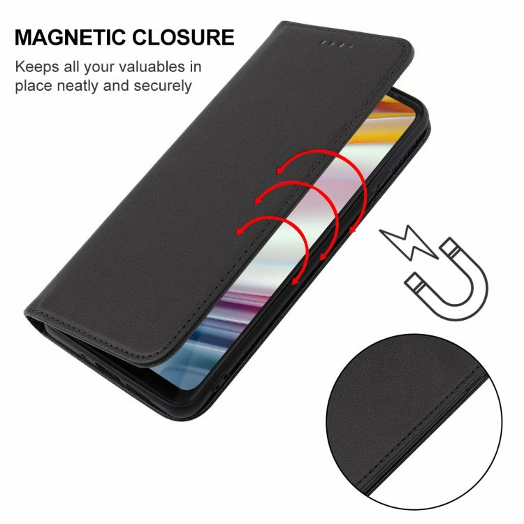 For Motorola Moto G60/G40 Fusion Magnetic Closure Leather Phone Case
