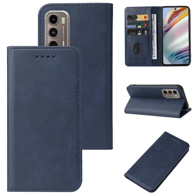 For Motorola Moto G60/G40 Fusion Magnetic Closure Leather Phone Case