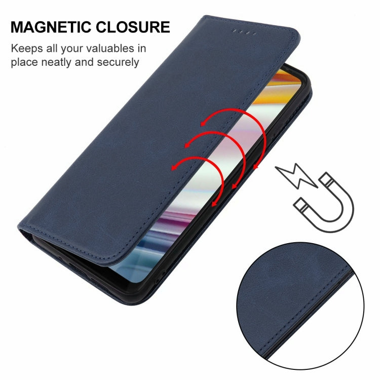 For Motorola Moto G60/G40 Fusion Magnetic Closure Leather Phone Case