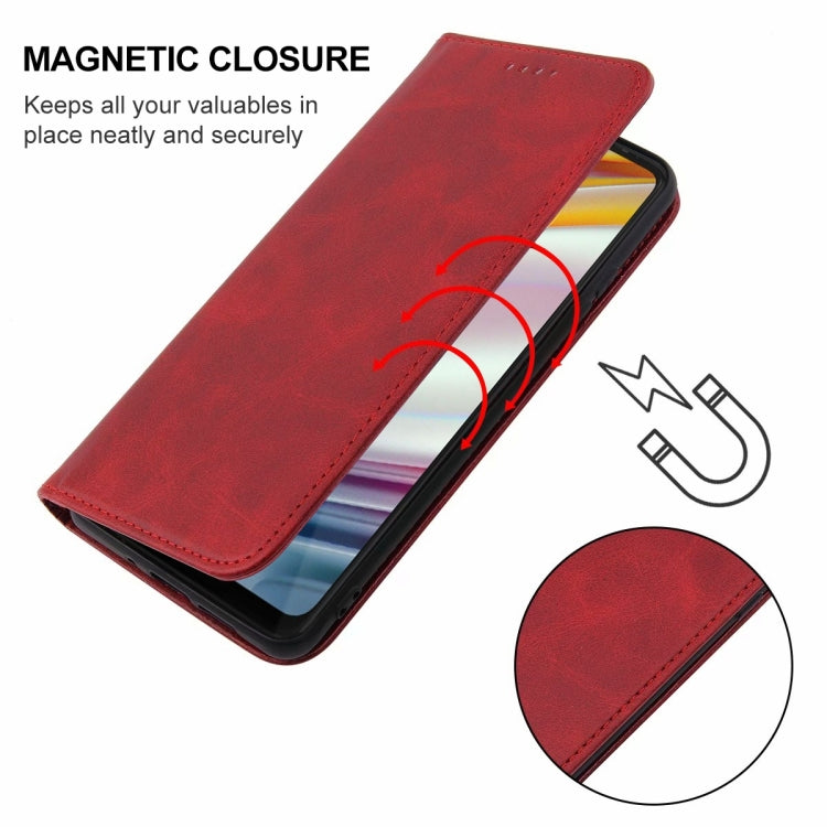 For Motorola Moto G60/G40 Fusion Magnetic Closure Leather Phone Case