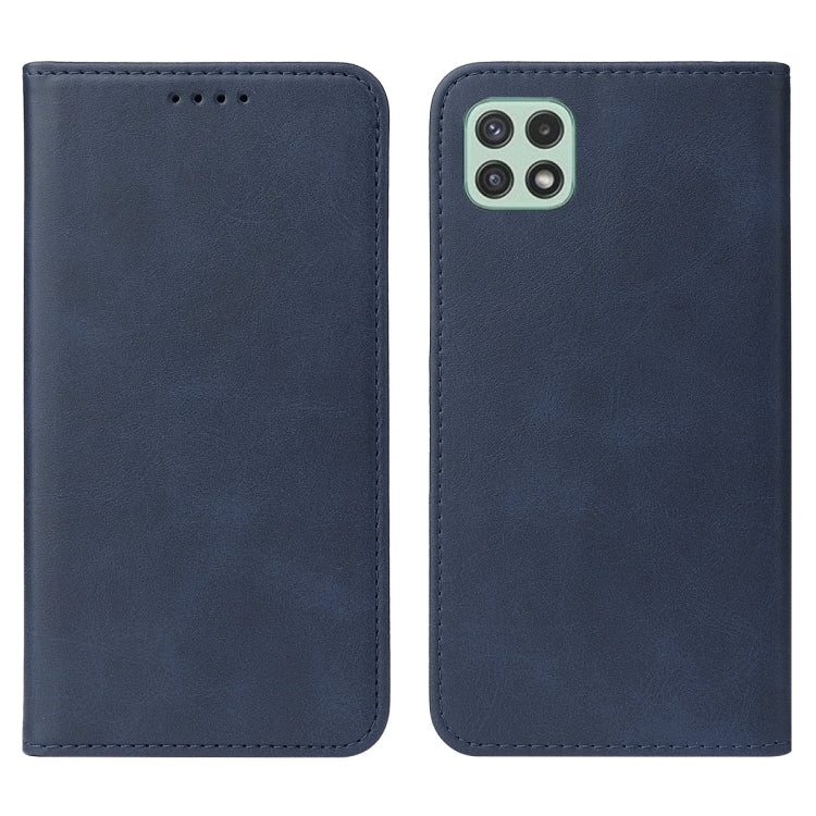 For Samsung Galaxy A22e Magnetic Closure Leather Phone Case