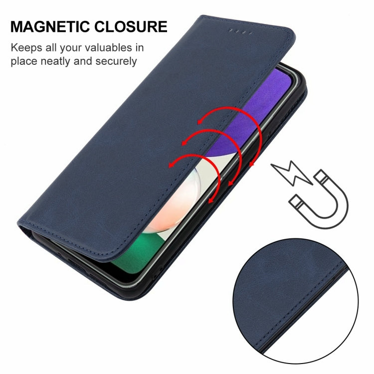 For Samsung Galaxy A22e Magnetic Closure Leather Phone Case