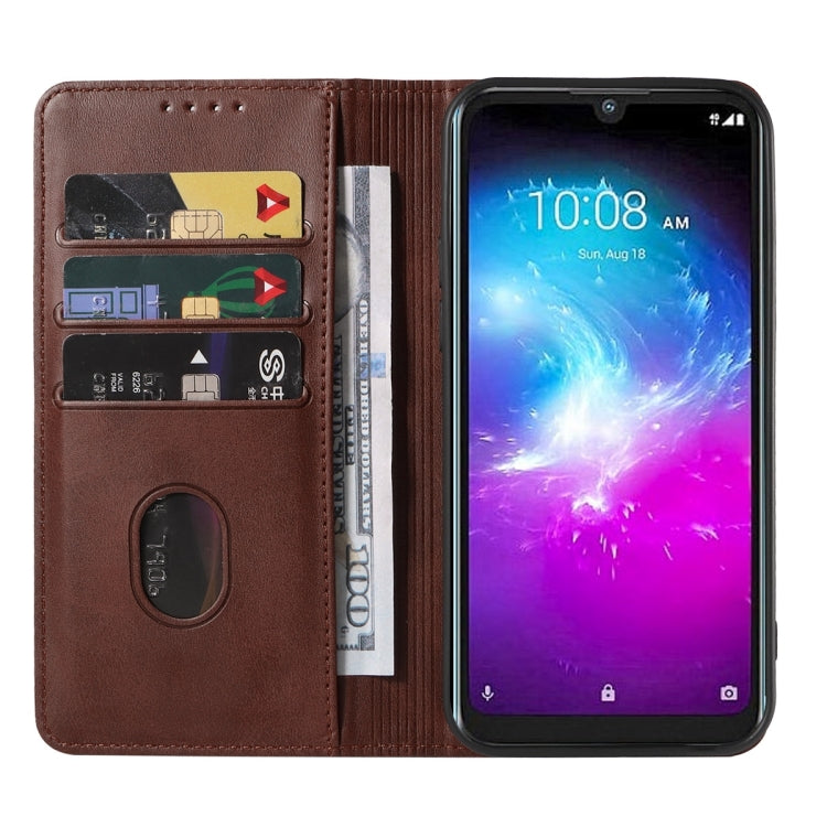 For ZTE Blade A51 Lite/A5 2020 Magnetic Closure Leather Phone Case
