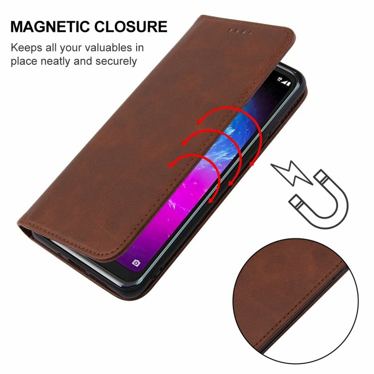 For ZTE Blade A51 Lite/A5 2020 Magnetic Closure Leather Phone Case