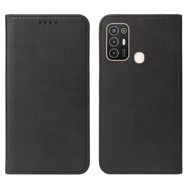 For ZTE Blade A52 2022 Magnetic Closure Leather Phone Case