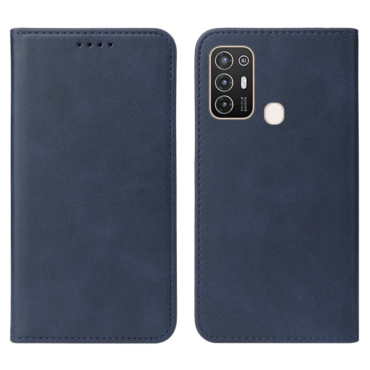 For ZTE Blade A52 2022 Magnetic Closure Leather Phone Case