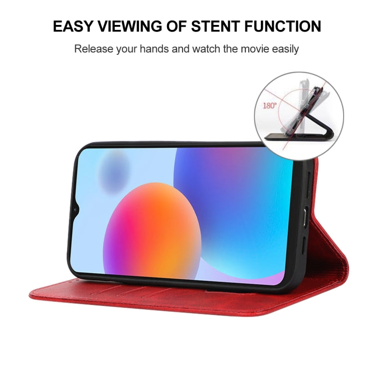For ZTE Blade A52 2022 Magnetic Closure Leather Phone Case