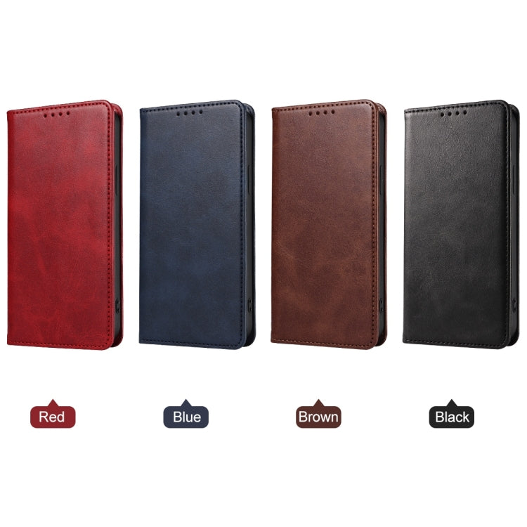 For ZTE Blade A52 2022 Magnetic Closure Leather Phone Case