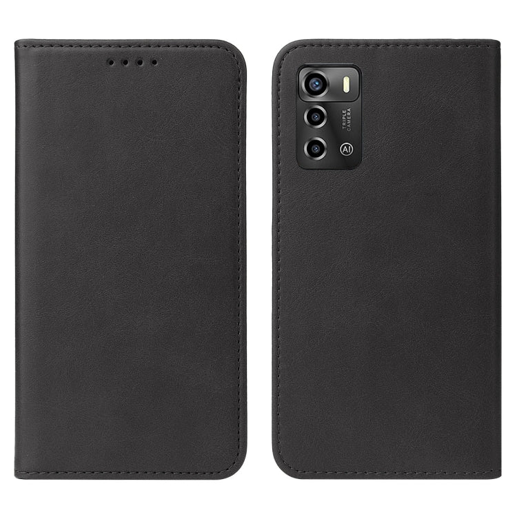 For ZTE Blade A72 2022 Magnetic Closure Leather Phone Case
