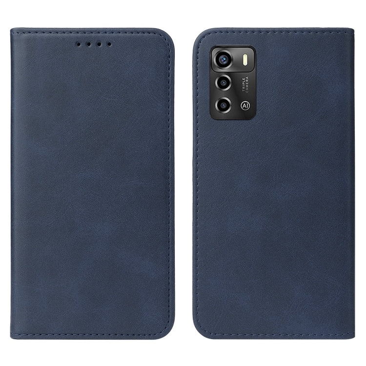 For ZTE Blade A72 2022 Magnetic Closure Leather Phone Case