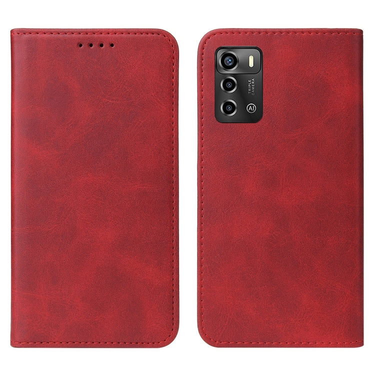 For ZTE Blade A72 2022 Magnetic Closure Leather Phone Case