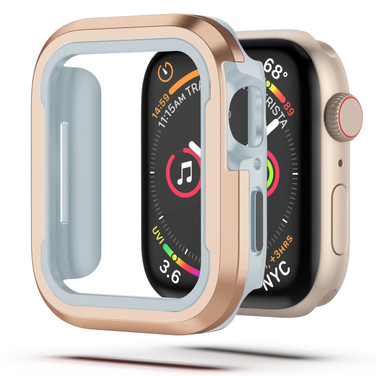 For Apple Watch  Series 8 / 7 45mm Aluminum Alloy + TPU 2 in 1 Protective Case