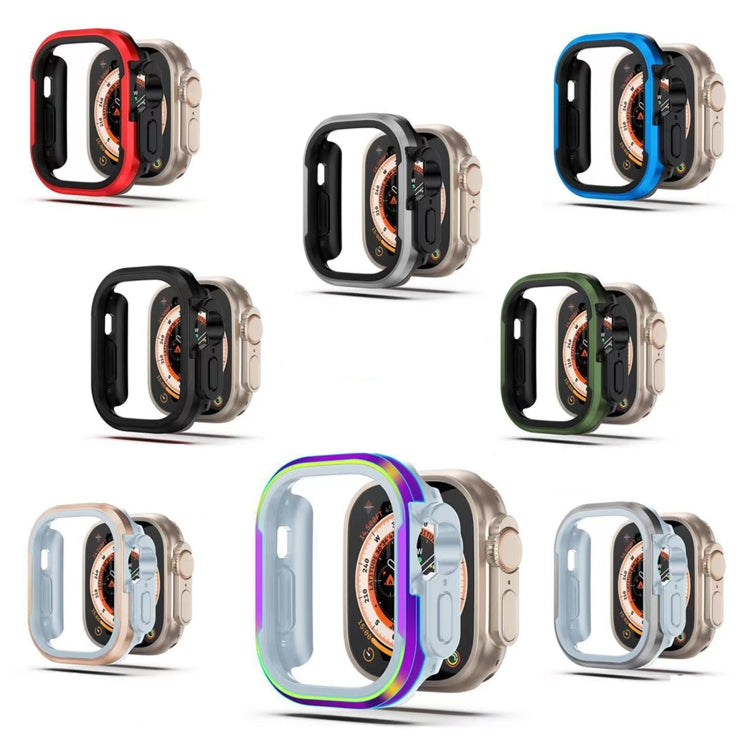 For Apple Watch  Series 8 / 7 45mm Aluminum Alloy + TPU 2 in 1 Protective Case