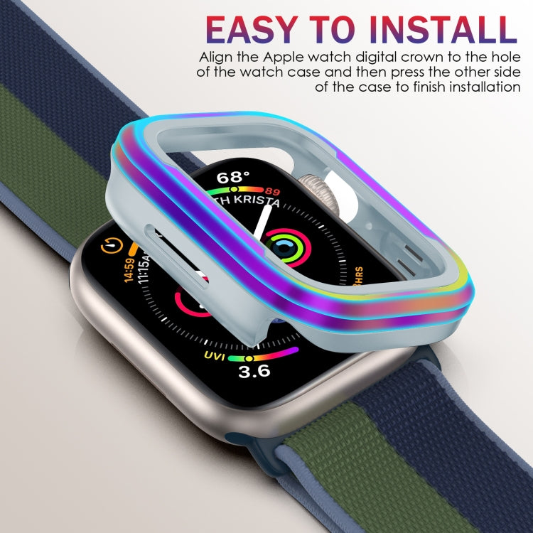 For Apple Watch  Series 8 / 7 45mm Aluminum Alloy + TPU 2 in 1 Protective Case