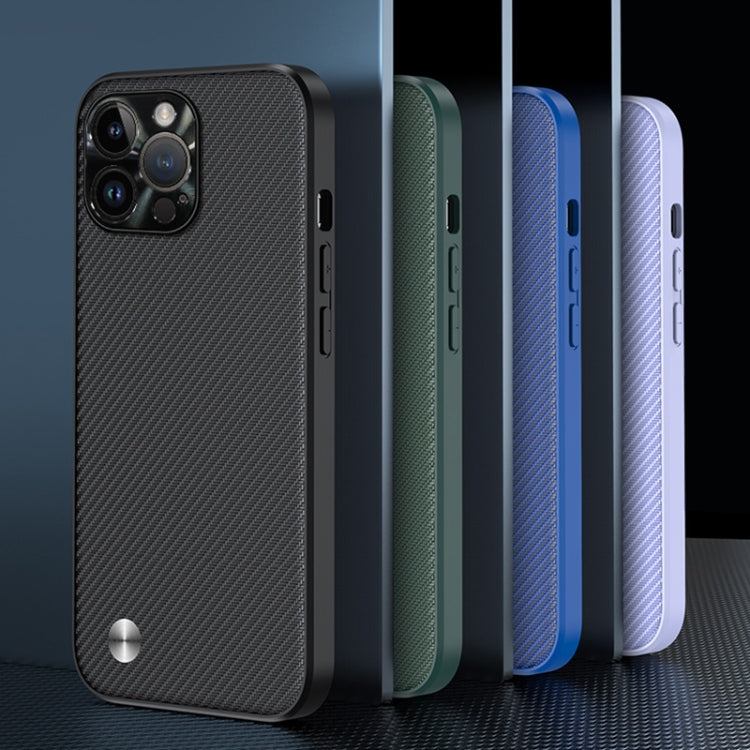 For iPhone 13 Pro Max Carbon Fiber Kevlar Phone Case