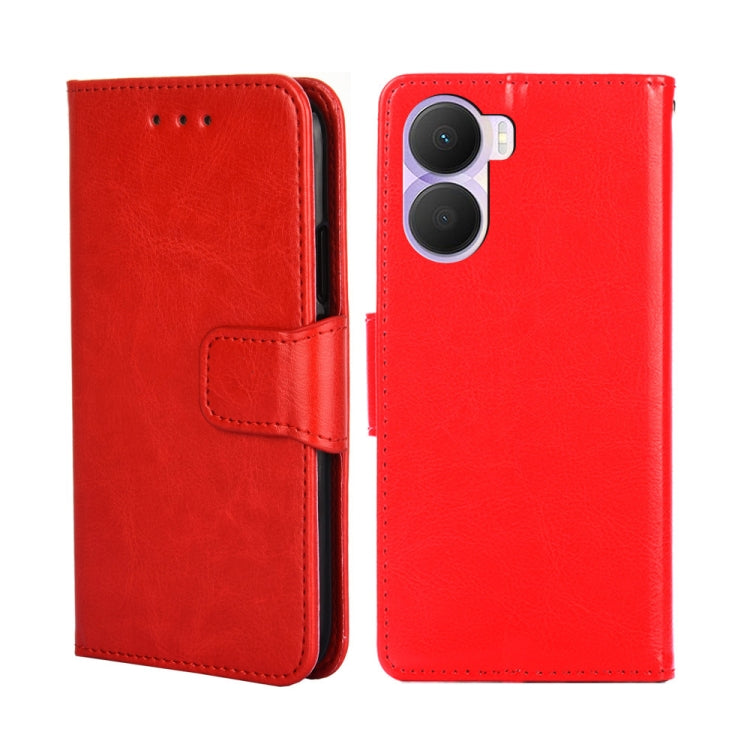 For Honor Play 40 Plus Crystal Texture Horizontal Flip Leather Phone Case