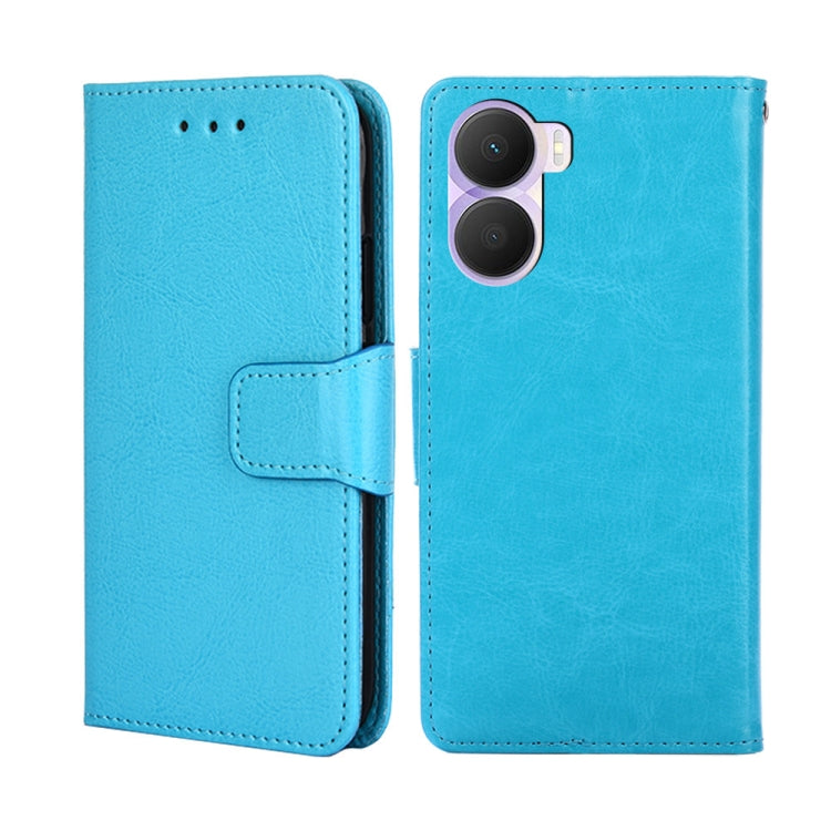 For Honor Play 40 Plus Crystal Texture Horizontal Flip Leather Phone Case