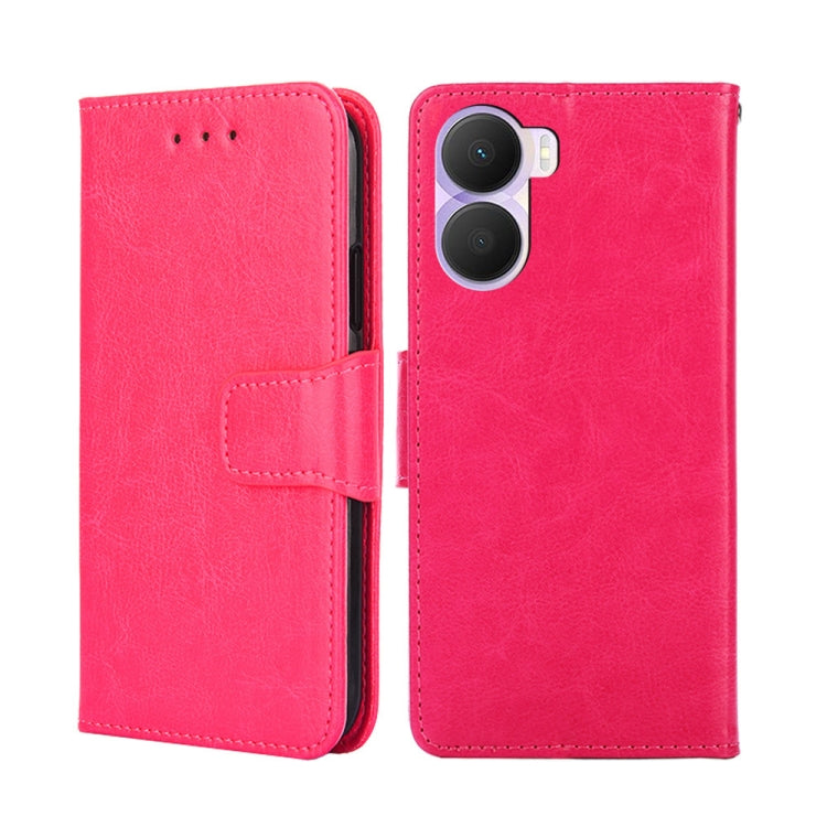 For Honor Play 40 Plus Crystal Texture Horizontal Flip Leather Phone Case