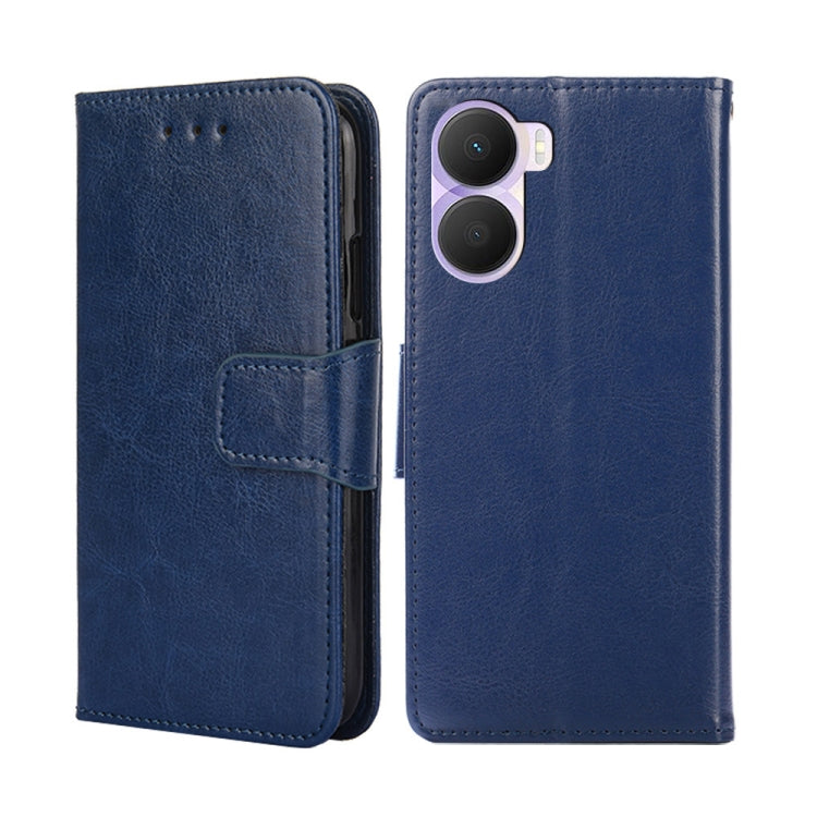 For Honor Play 40 Plus Crystal Texture Horizontal Flip Leather Phone Case