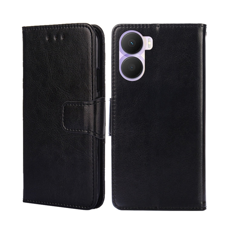 For Honor Play 40 Plus Crystal Texture Horizontal Flip Leather Phone Case