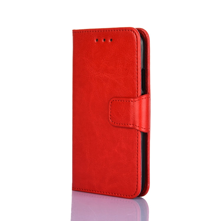 For ZTE Blade A52 Lite Crystal Texture Horizontal Flip Leather Phone Case