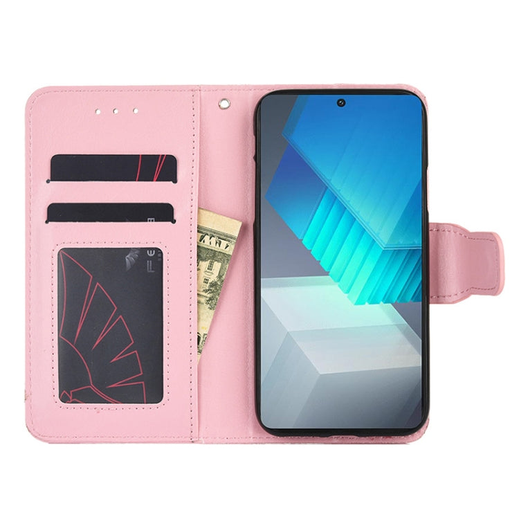 For ZTE Blade A52 Lite Crystal Texture Horizontal Flip Leather Phone Case