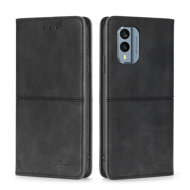 For Nokia X30 5G Cow Texture Magnetic Leather Phone Case