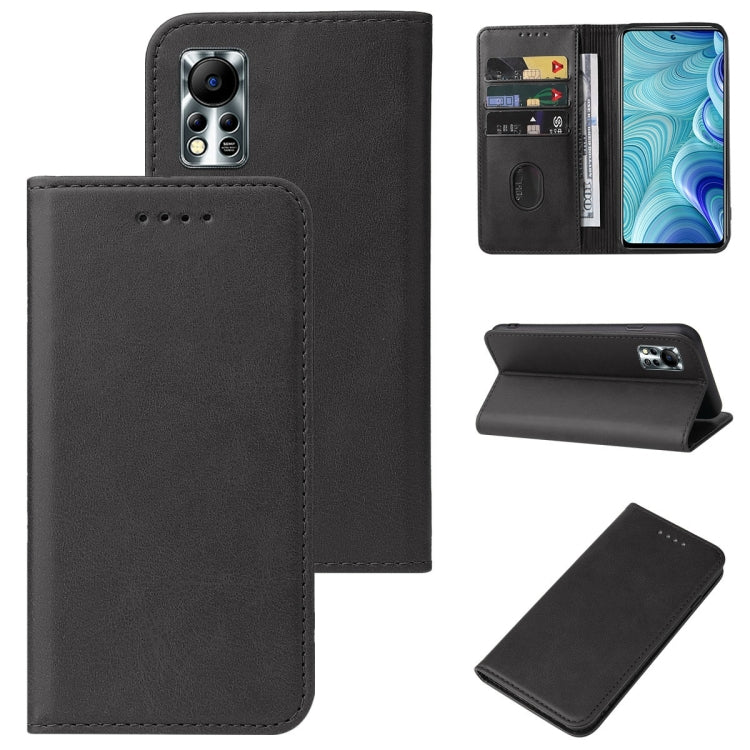 For Infinix Hot 11s NFC Magnetic Closure Leather Phone Case