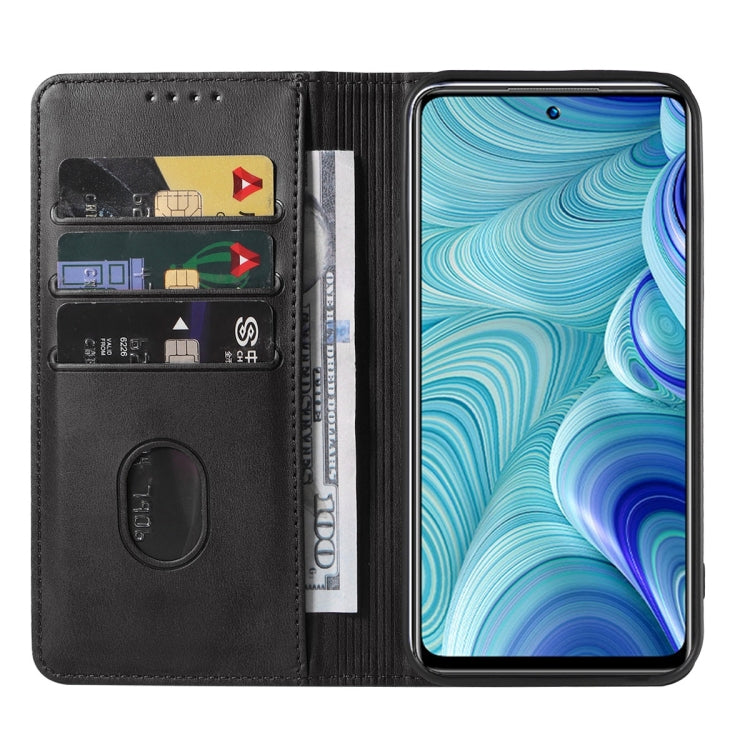 For Infinix Hot 11s NFC Magnetic Closure Leather Phone Case