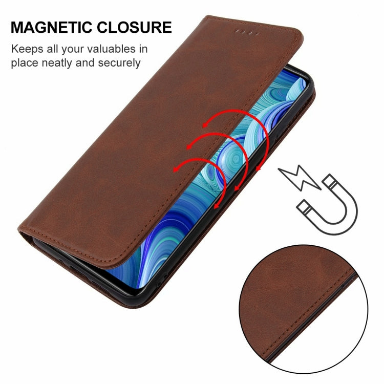 For Infinix Hot 11s NFC Magnetic Closure Leather Phone Case