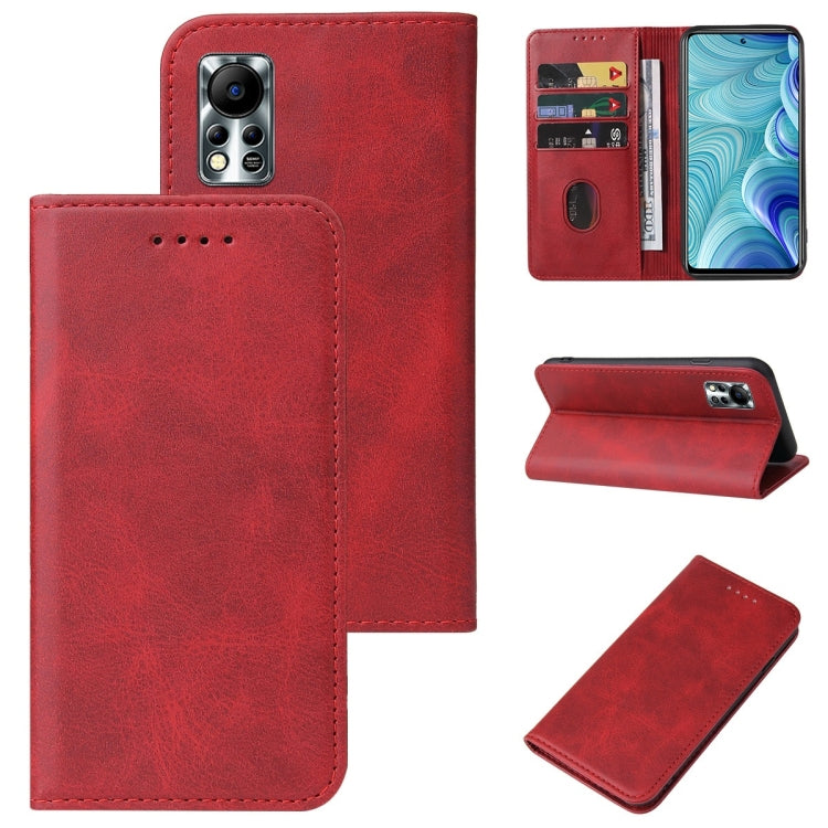 For Infinix Hot 11s NFC Magnetic Closure Leather Phone Case