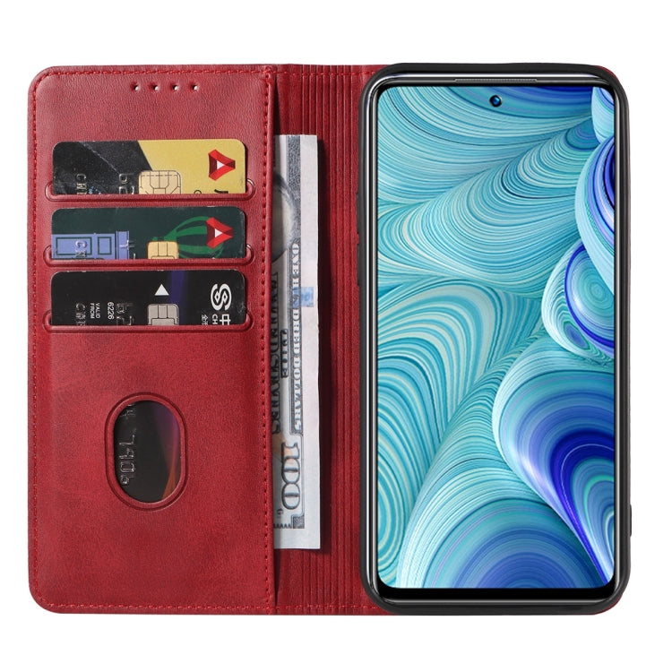 For Infinix Hot 11s NFC Magnetic Closure Leather Phone Case