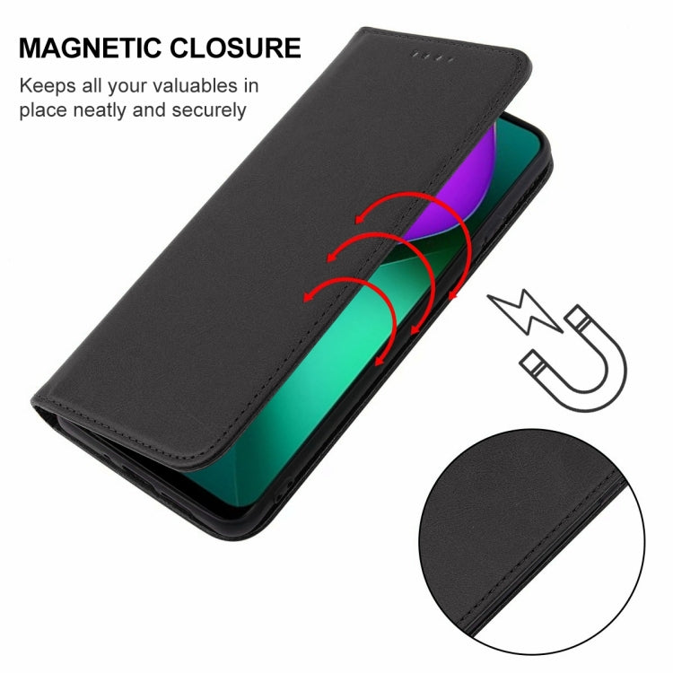 For Infinix Hot 10 Play/Smart 5 India Magnetic Closure Leather Phone Case