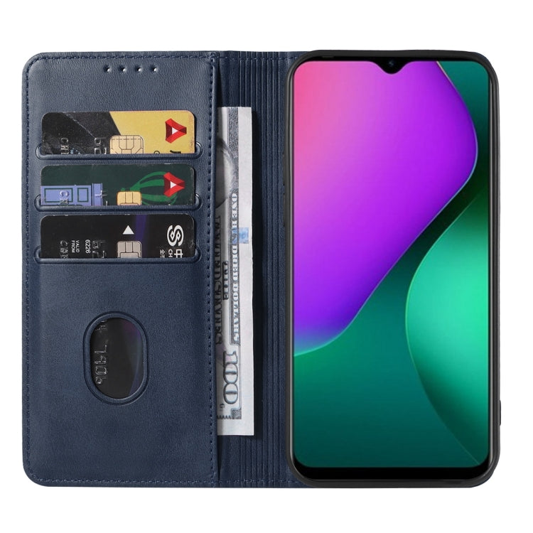 For Infinix Hot 10 Play/Smart 5 India Magnetic Closure Leather Phone Case