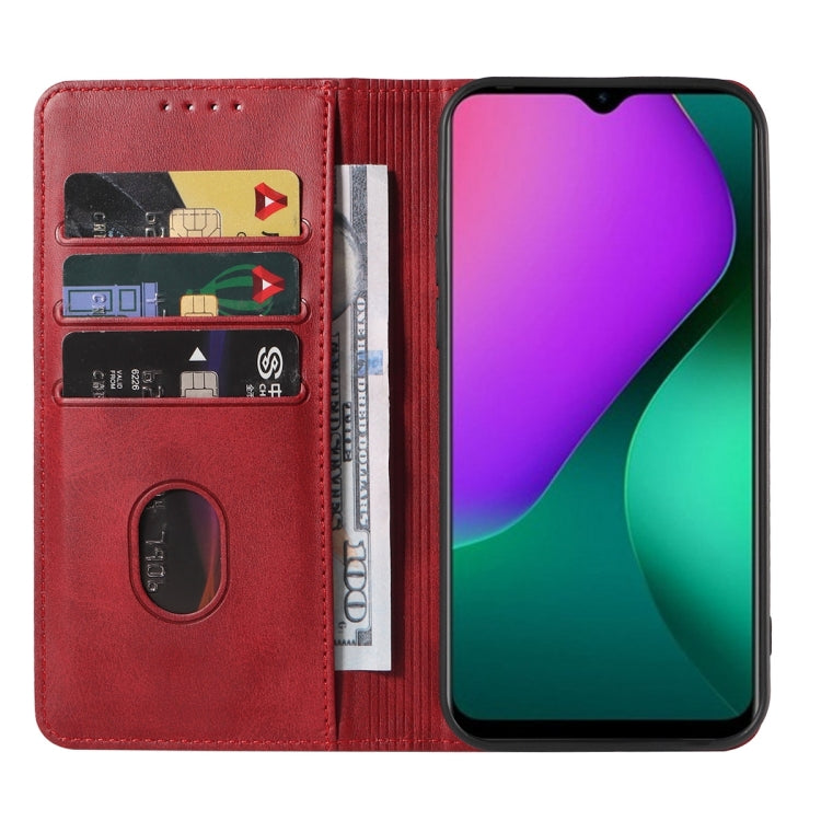 For Infinix Hot 10 Play/Smart 5 India Magnetic Closure Leather Phone Case