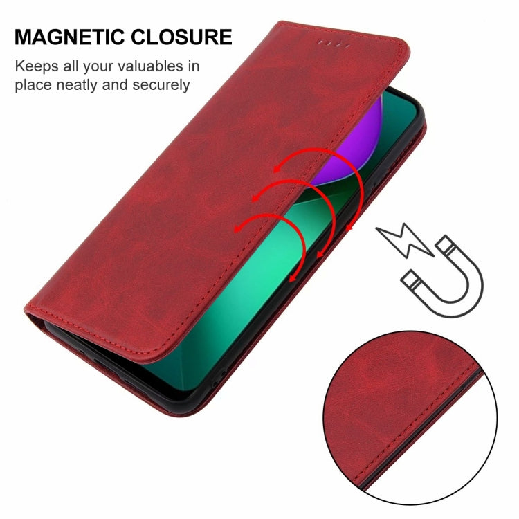 For Infinix Hot 10 Play/Smart 5 India Magnetic Closure Leather Phone Case