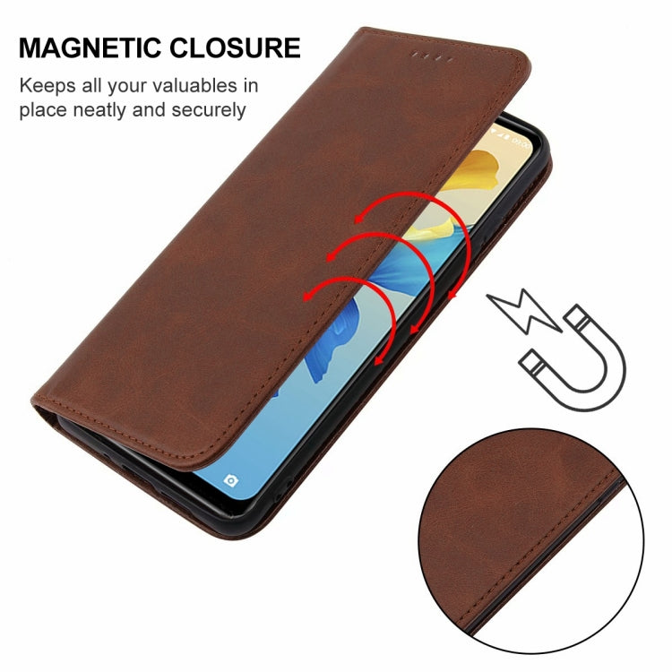 For Infinix Hot 11 2022 Magnetic Closure Leather Phone Case