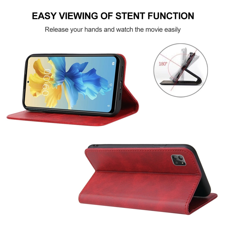 For Infinix Hot 11 2022 Magnetic Closure Leather Phone Case
