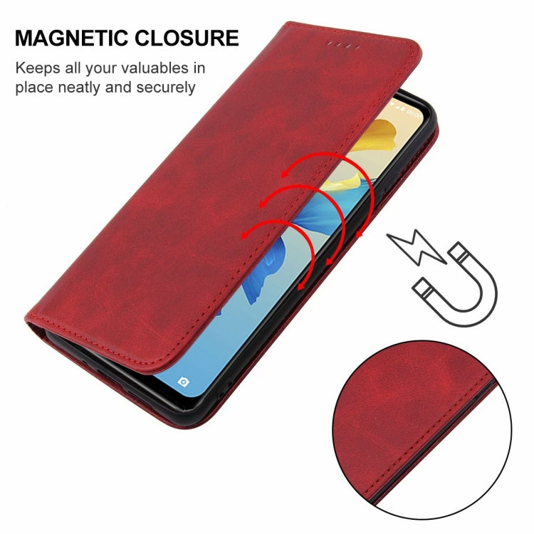For Infinix Hot 11 2022 Magnetic Closure Leather Phone Case